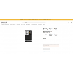 Out of Stock from Keurig Commercial as of June 2022