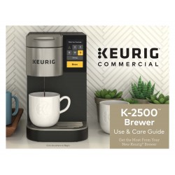 Keurig K-2500 Commercial Professional Single Serve Coffee and Tea Maker pg 1